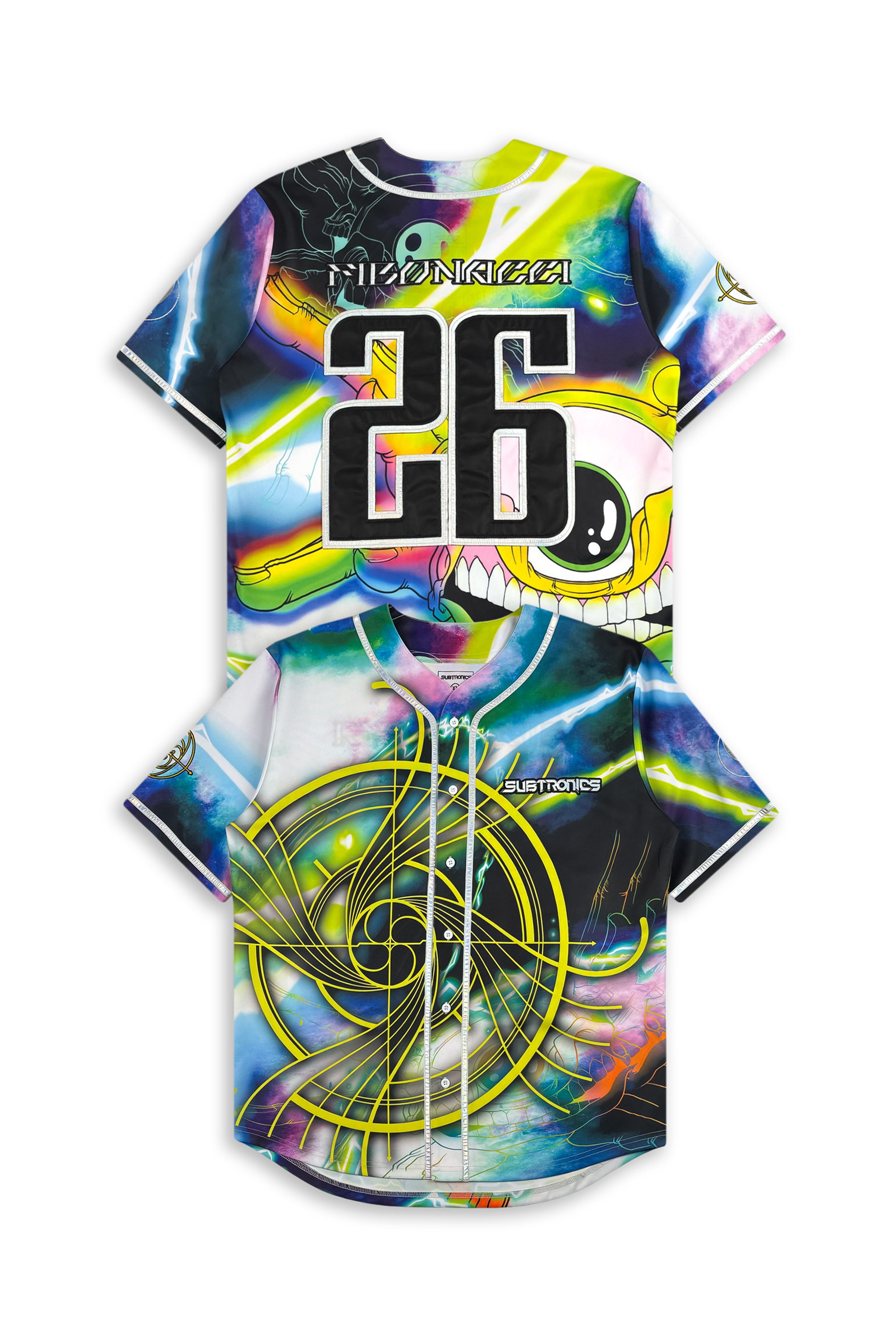 SUBTRONICS - AARON BROOKS X FIBONACCI BASEBALL JERSEY
