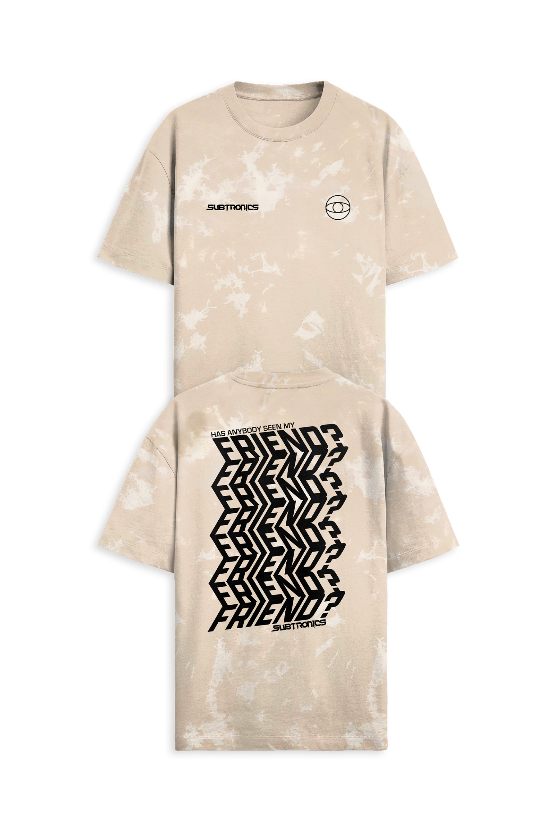SUBTRONICS - FRIENDS TIE DYE TEE