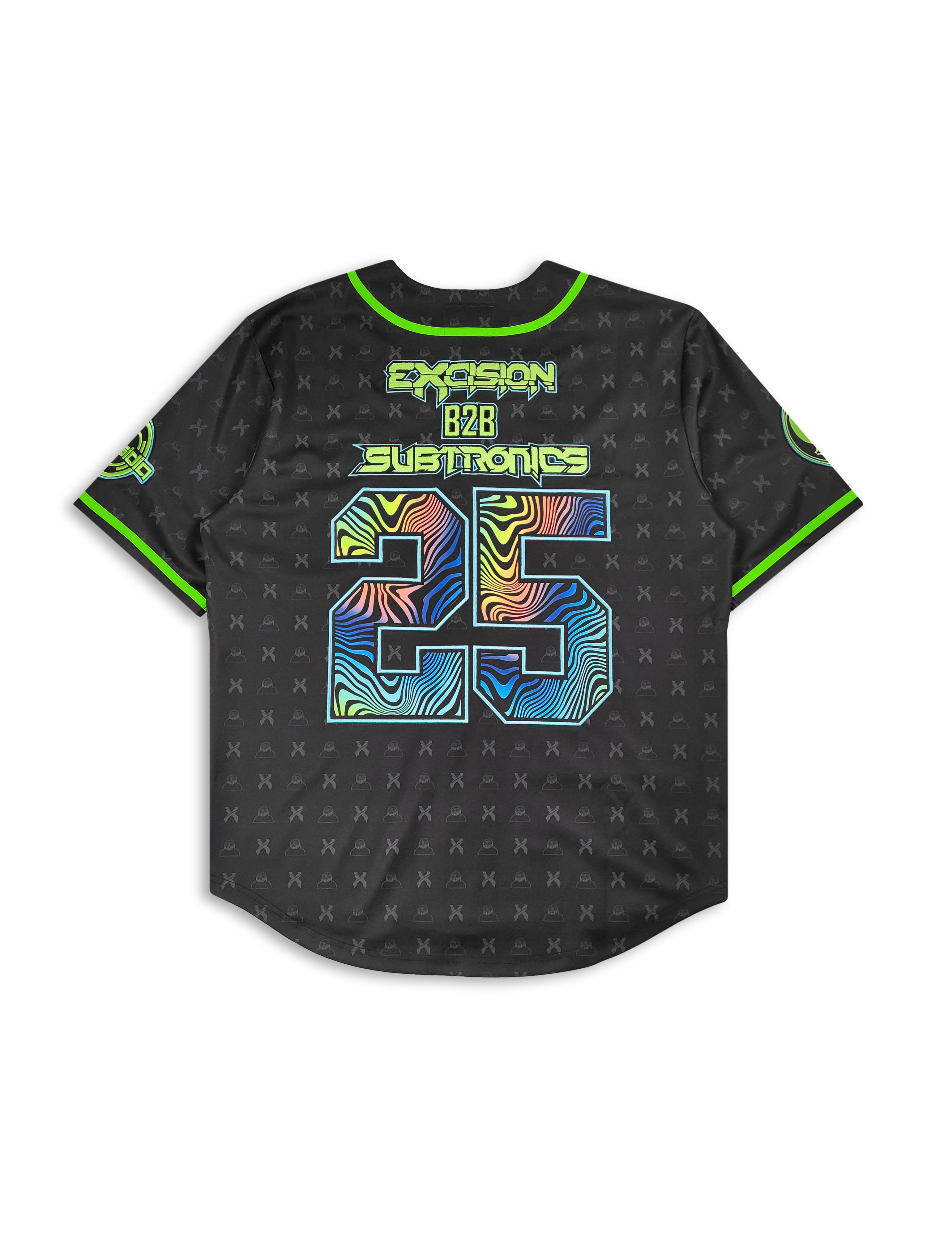 SUBTRONICS B2B EXCISION - Limited Edition Baseball Jersey (Limited Time Pre Sale)
