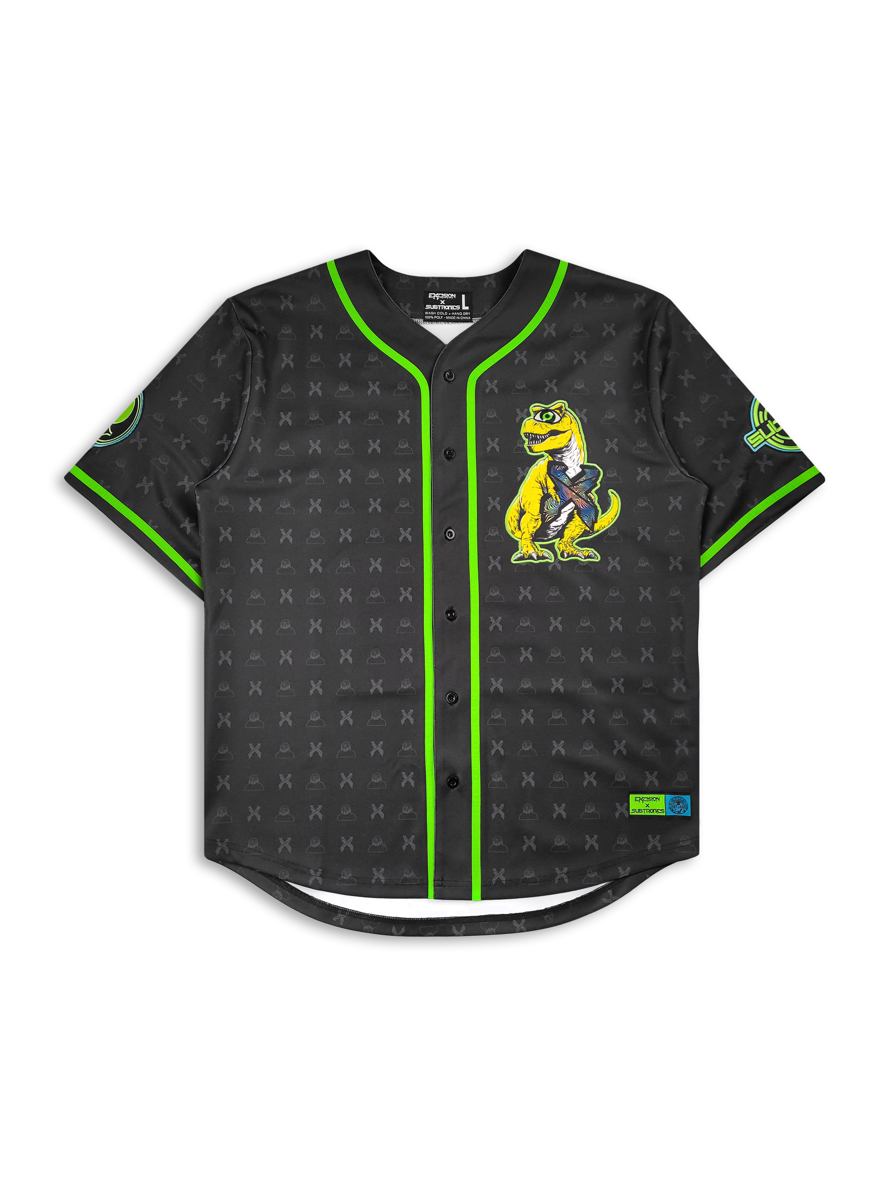 SUBTRONICS B2B EXCISION - Limited Edition Baseball Jersey (Limited Time Pre Sale)