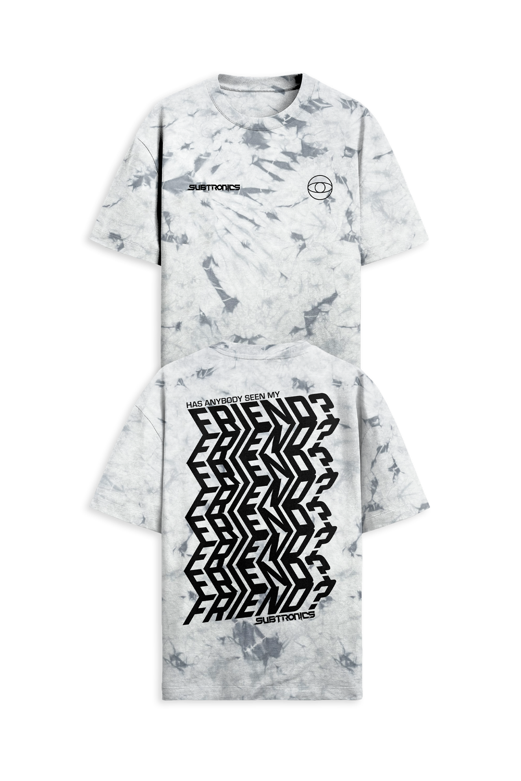 SUBTRONICS - FRIENDS TIE DYE TEE V.2